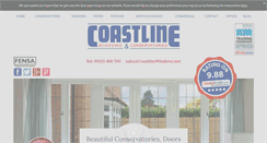Desktop Screenshot of coastlinewindows.net